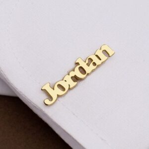 Customized Classic Name Cufflinks